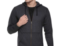 Fly Machin Men’s Hooded Sweatshirt - Charcoal Grey